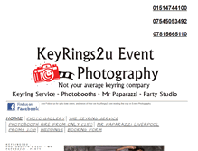 Tablet Screenshot of keyrings2u.com